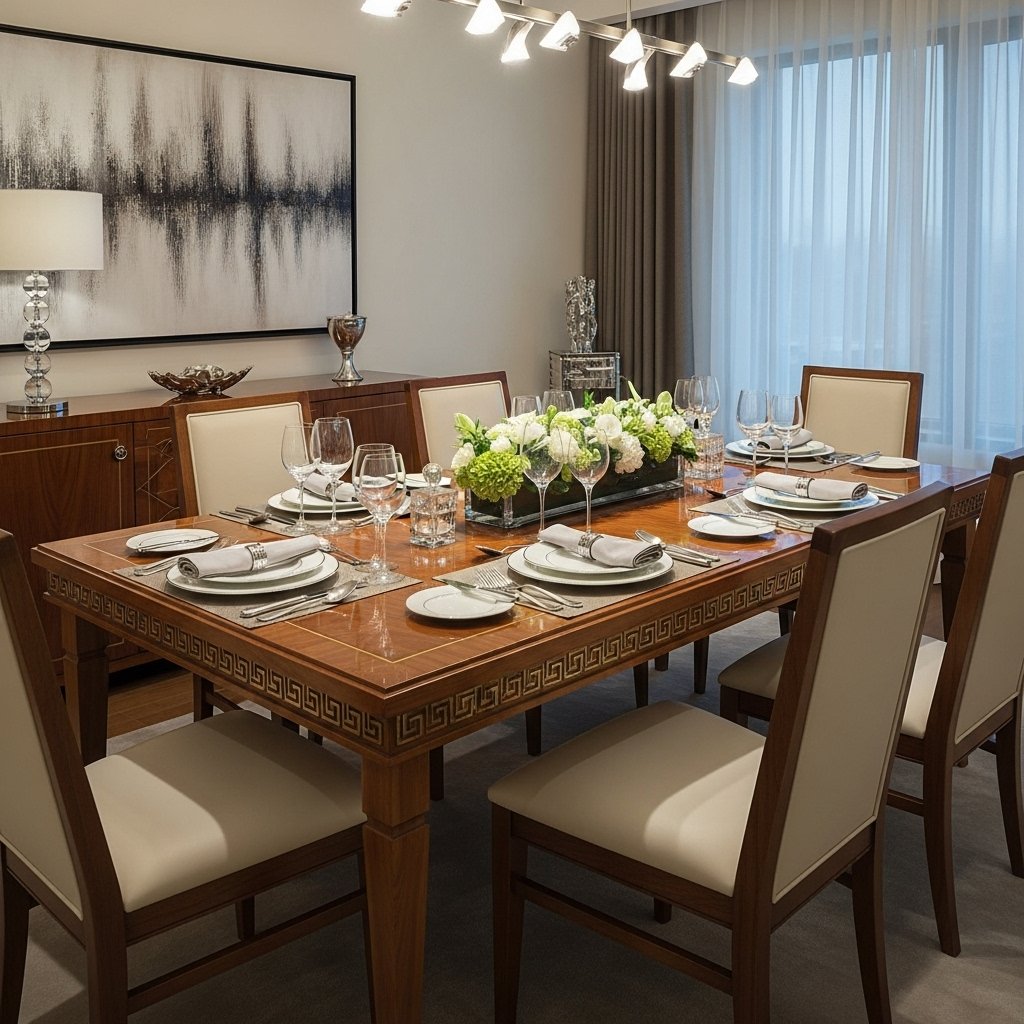 Mesa Luxo 6 Cadeiras